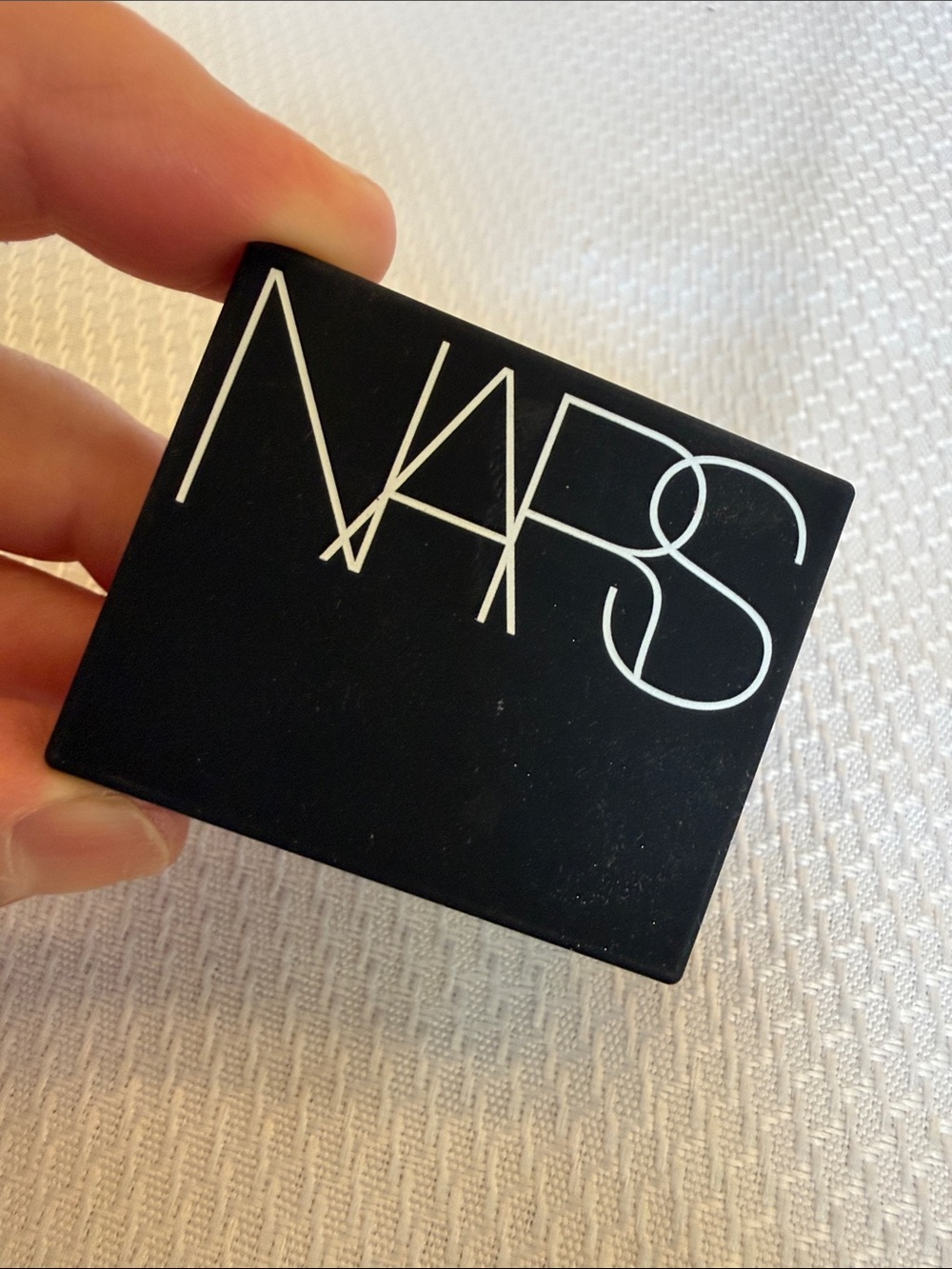 NARS Black Compact with White Logo